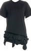 Comme des Garçons Comme des Garçons Japan. Black Crew Neck Short Sleeve Top
