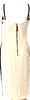 DOLCE&GABBANA ITALY. D&G Black/Neutral Back Silk Midi Length Dress