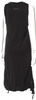 Diesel (Glenn Martens) NEW/W TAGS Black Cotton/Rayon Blend  Midi Length Dress