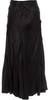 Diesel (Glenn Martens) Black Ruffle Embellishment Midi Length Skirt