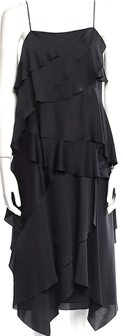 UNITED ARROWS JAPAN. closet story. Forest Green Sleeveless Belted Dress