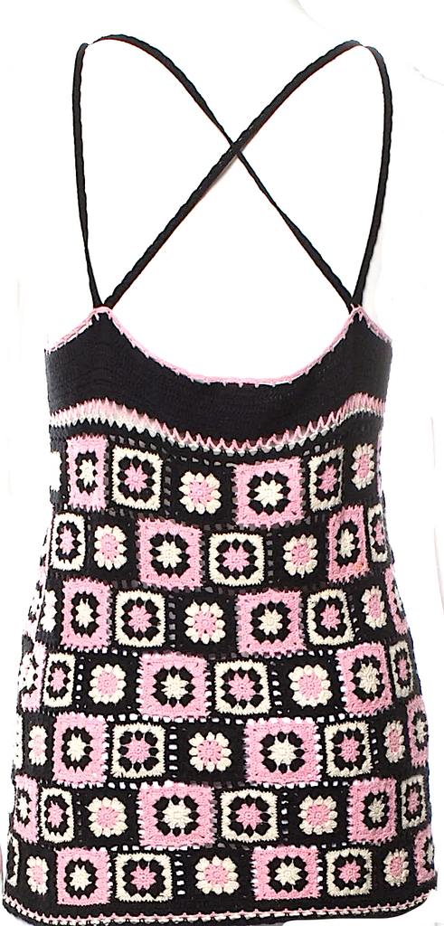 HYSTERIC GLAMOUR JAPAN. Multi-Color Printed Cotton Tank Top