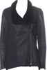 Helmut Lang Black Lambskin Jacket Cotton Lining