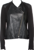 Helmut Lang Lambskin Leather Moto Style Jacket