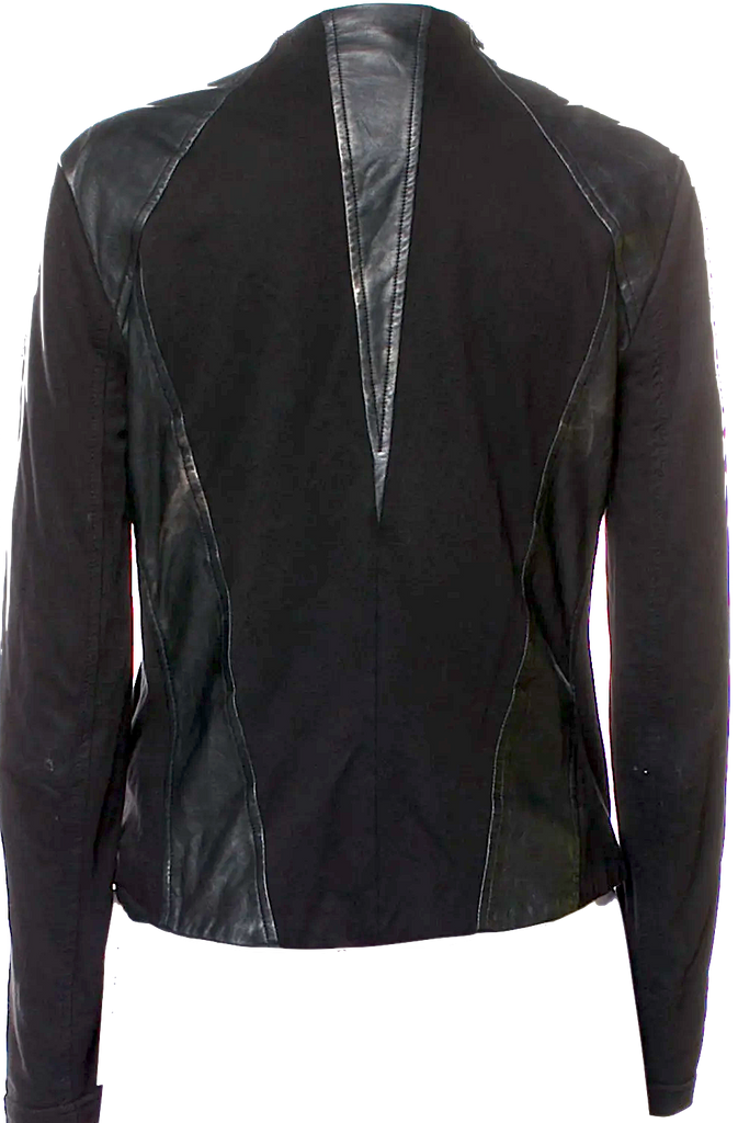 Helmut Lang Lambskin Leather Moto Style Jacket