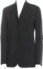 Helmut Lang NY. Vintage Black Wool Blend Late 1990's - Early 2000's Blazer