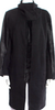 Helmut Lang NY. Black Faux Fur Coat