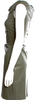 Helmut Lang NY. Green Poly/Spandex Cowl Neck Mini Dress
