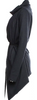 Helmut Lang NY. Midnite Navy Wool Trench Coat