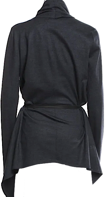 Helmut Lang NY. Midnite Navy Wool Trench Coat
