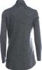 Helmut Lang NY. Grey Draped Collar Wool Jacket/Top