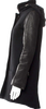 Mackage Black Wool & Leather Sleeve Faux Fur Coat w/Hood