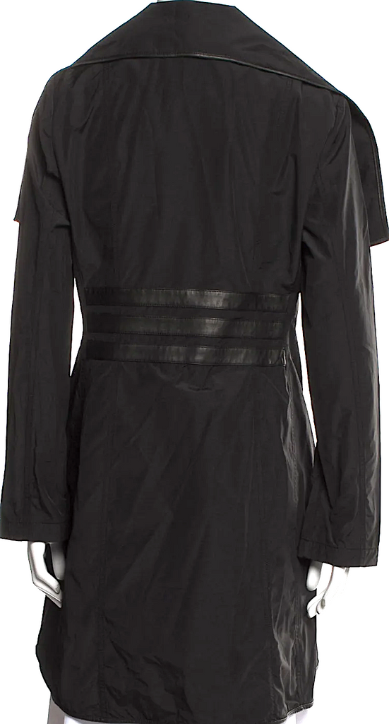 Mackage Quebec. Black Cotton/Nylon Blend Jacket