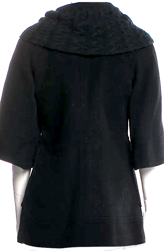 Mackage Montreal. Black Cashmere/Wool Coat