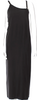 Isabel Benenato Italy. Black Square Neckline Long Dress