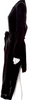 Isabel Benenato Italy. Black Wool/Viscose Blend Trench Coat