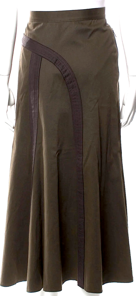IVAN GRUNDAHL Copenhagen Cotton Blend Midi Length Skirt