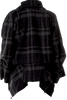 Ivan Grundahl Copenhagen. NEW W/TAG. Black Plaid Print Coat