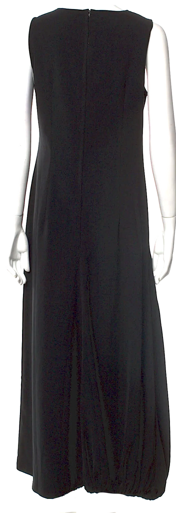 Ivan Grundahl Copenhagen. Black Scoop Neck Long Dress