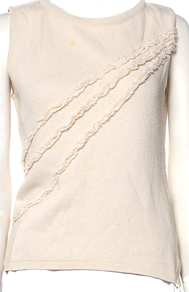 Ivan Grundahl COPENHAGEN. Neutrals Bateau Neckline Sleeveless Top
