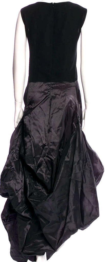 Ivan Grundahl Copenhagen. Black Scoop Neck Long Dress