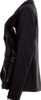 Ivan Grundahl Copenhagen Black Wool Black Leather Trim Accents Blazer