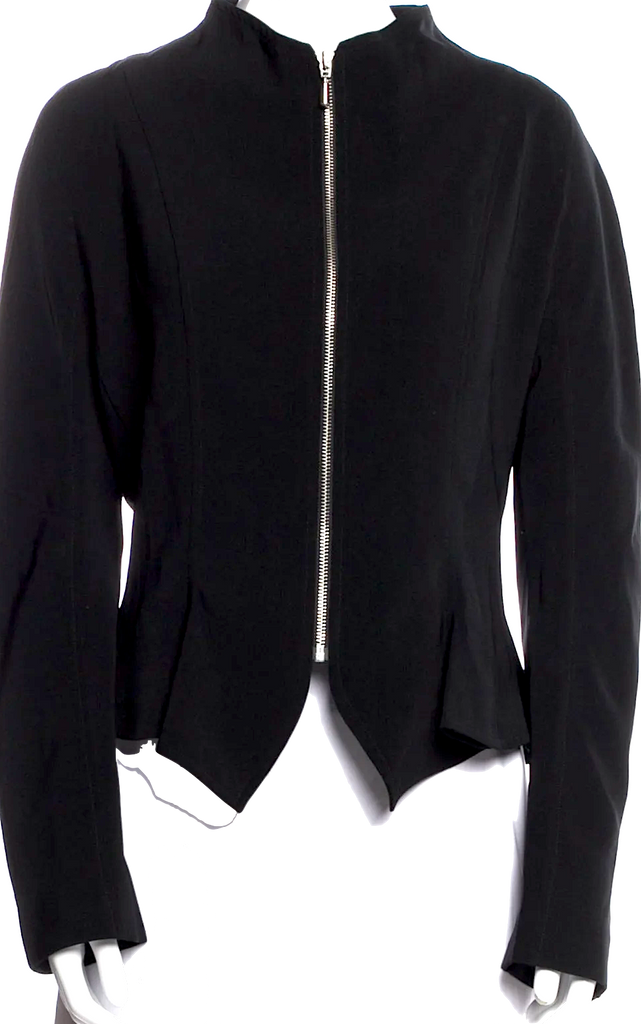 Ivan Grundahl Copenhagen. Black Viscose Blend Jacket