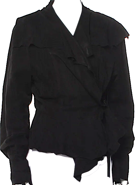 Ivan Grundahl Copenhagen. Black Calf Leather Evening Jacket