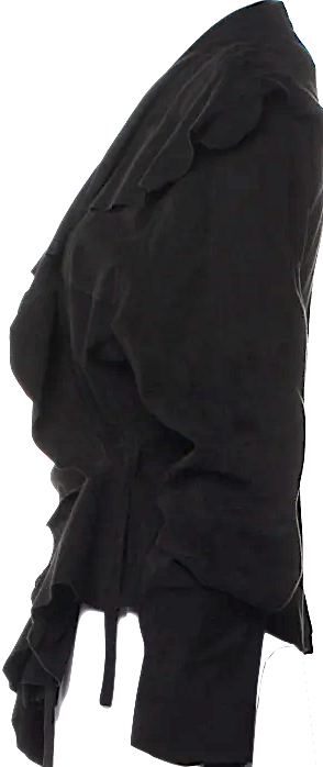 Ivan Grundahl Copenhagen. Black Calf Leather Evening Jacket