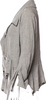 Ivan Grundahl Copenhagen. Neutral Color Linen Blend Asymmetrical Jacket