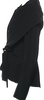 Ivan Grundahl Copenhagen. Black Unstructured Drape Collar Jacket