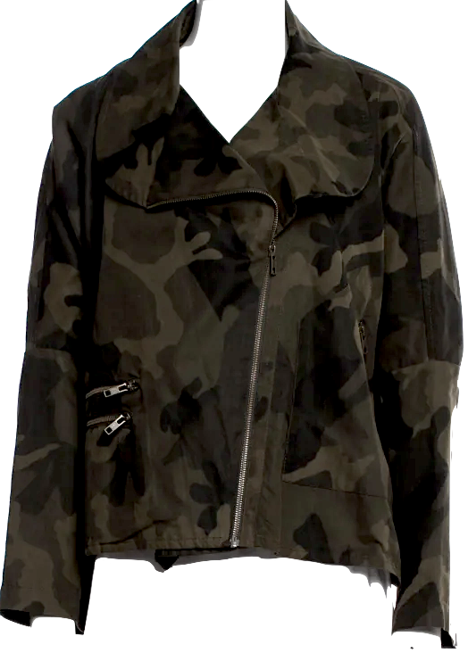 Ivan Grundahl Copenhagen. Abstract Camouflage Style Print Jacket