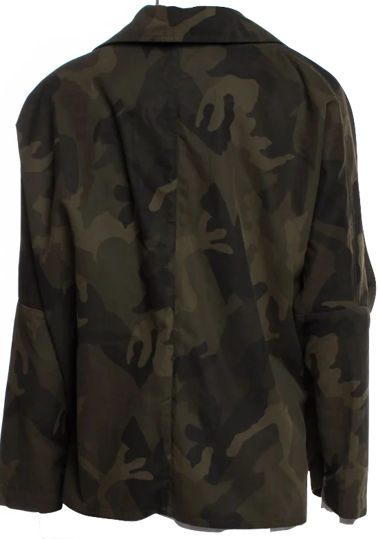 Ivan Grundahl Copenhagen. Abstract Camouflage Style Print Jacket