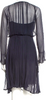 Jil Sander Blue Silk Knee-Length Dress