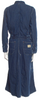 Kapital Japan. Blue Cotton Denim Long Shirtdress