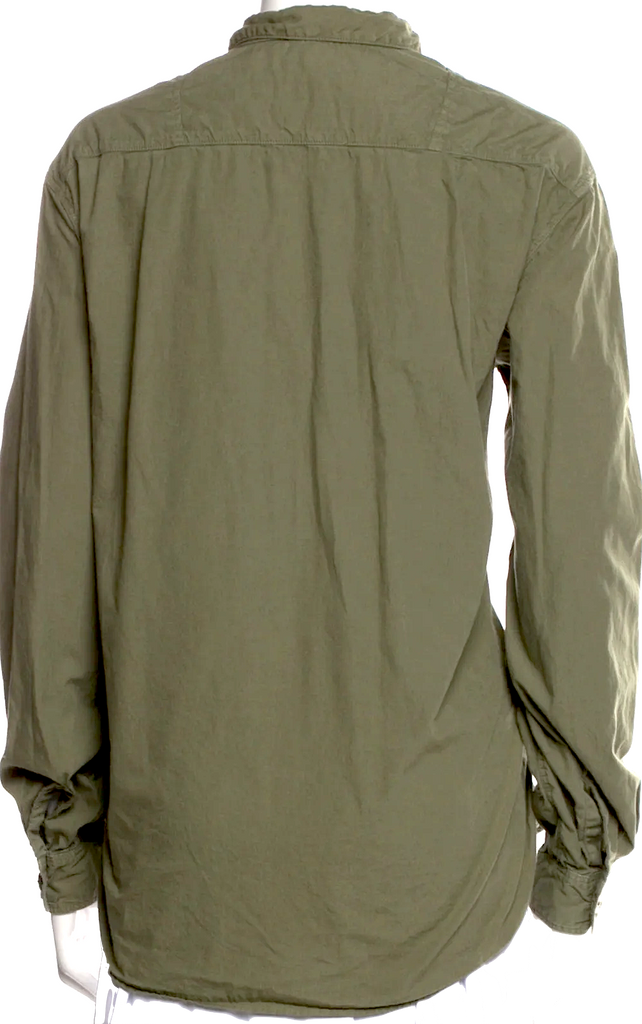 Kapital Japan. Green Long Sleeve Button-Up Top / Light Jacket