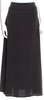 La Garçonne Moderne Gray Cupro Midi Length Skirt