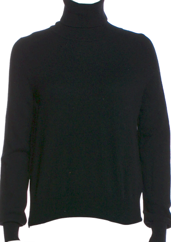 united bamboo  Japan. Black Cashmere Blend Knit Cardigan