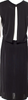 Maison Margiela Paris. MM6. Black Keyhole Accent Crew Neck Long Dress