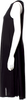 Maison Margiela Paris. MM6. Black Viscose Blend V-Neck Knee-Length Dress