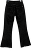 Maison Margiela MM6 Paris. Black Mid-Rise Wide Leg Jeans