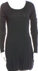 Maison Margiela MM6 Paris. Black Wool/Silk/Cashmere Blend Mini Dress