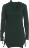 Alexander McQueen UK. McQ Green Wool Blend Cowl Neck Sweater