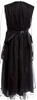 COMME DES GARCONS JAPAN. noir kei ninomiya Black Crew Neck Midi Length Dress