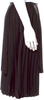 COMME DES GARCONS JAPAN. noir kei ninomiya. Black Pleated Accents Knee-Length Skirt