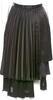 Comme des Garcons Japan. noir kei ninomiya PolyTech Pleated Midi Length Skirt