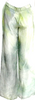 The People Of The Labyrinths Amsterdam. NEW W/TAGS. Wide Leg Silk Handpainted Graphic Print Pants