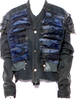 The People Of The Labyrinths  Amsterdam. Raw Edge & Distressed Jacket