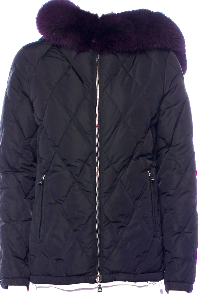 PRADA SPORT ITALY.  Black Tessuto Nylon Down Filled Winter Jacket From the 2008 Collection