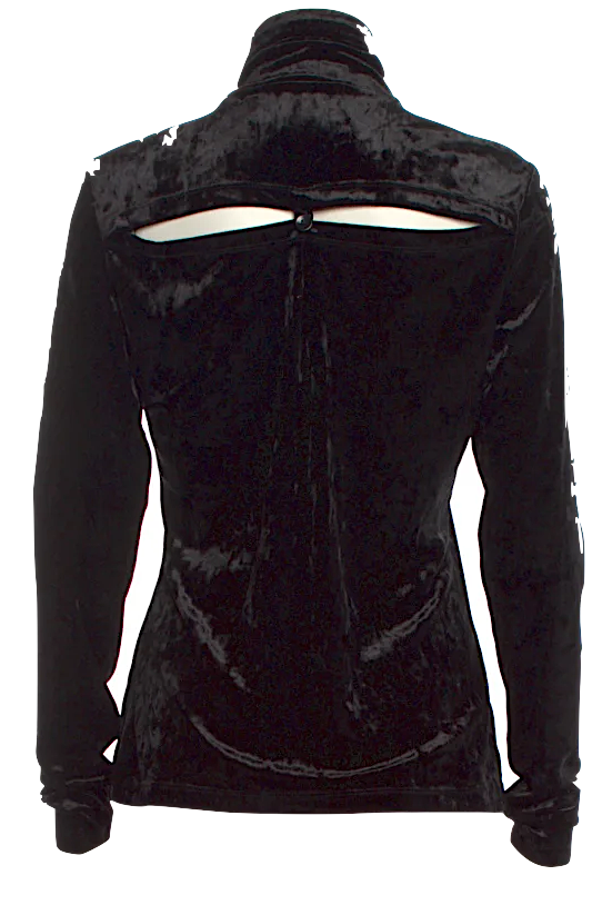 Proenza Schouler NY. White Label Black Turtleneck Long Sleeve Top